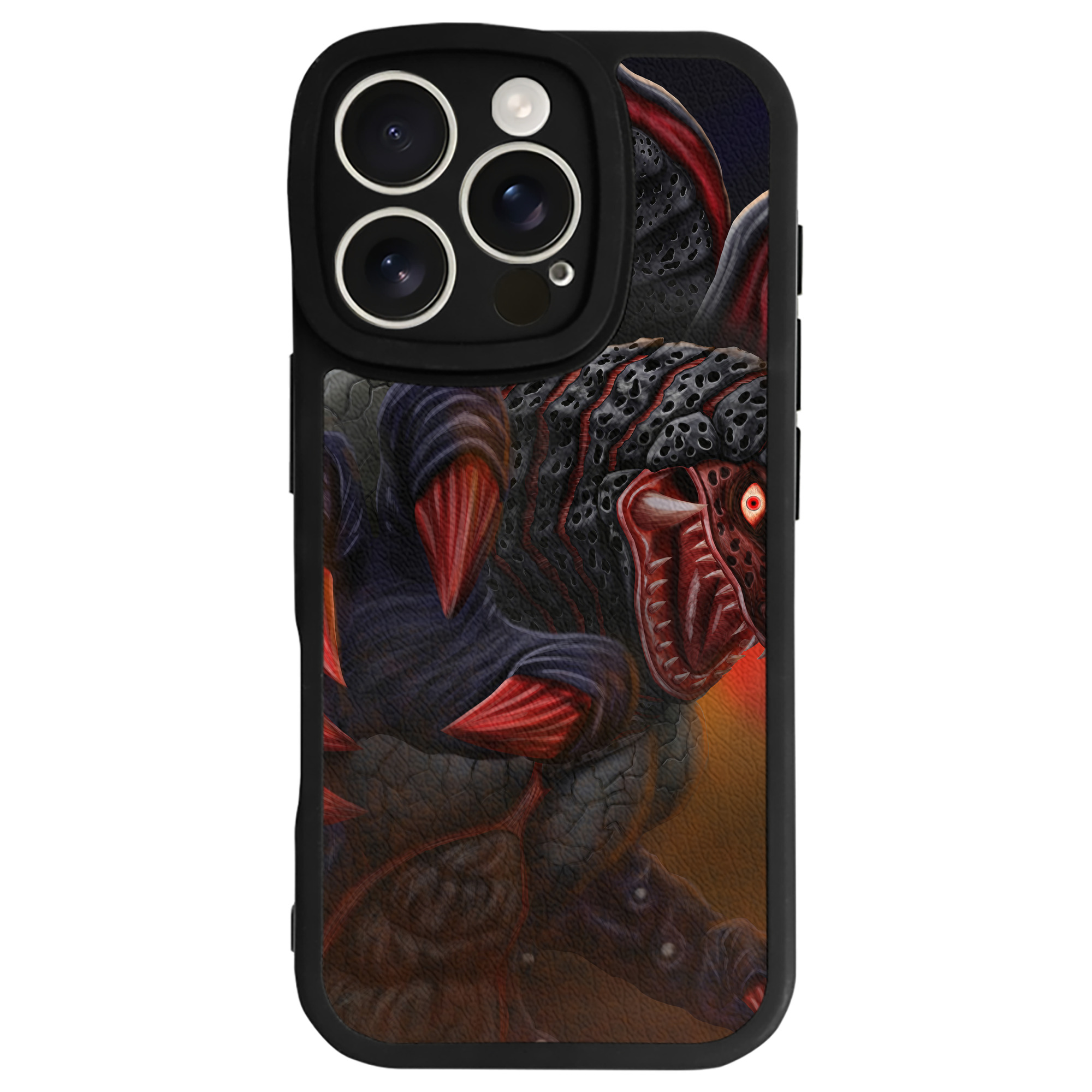 （画像用） ウルトラマン Ultraman 【iPhone 16シリーズ対応】シリコンスマホケース（レザー調） 材質：シリコン